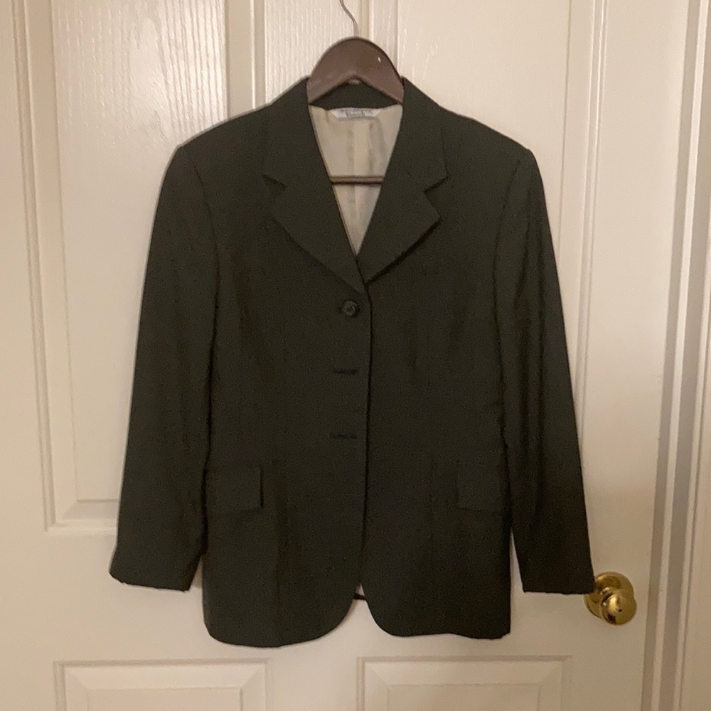 COPY - Grand Prix horse show wool hunt coat size 6 Worn 2x